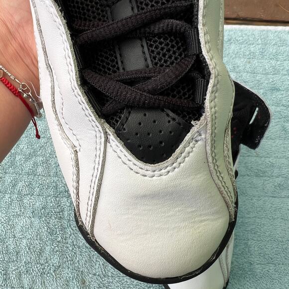 Air Jordan True Flight 343795-100 Black White Red Size 5Y (W 6.5 / M 5) - Picture 10 of 11